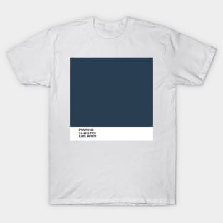 pantone 19-4118 TCX Dark Denim T-Shirt